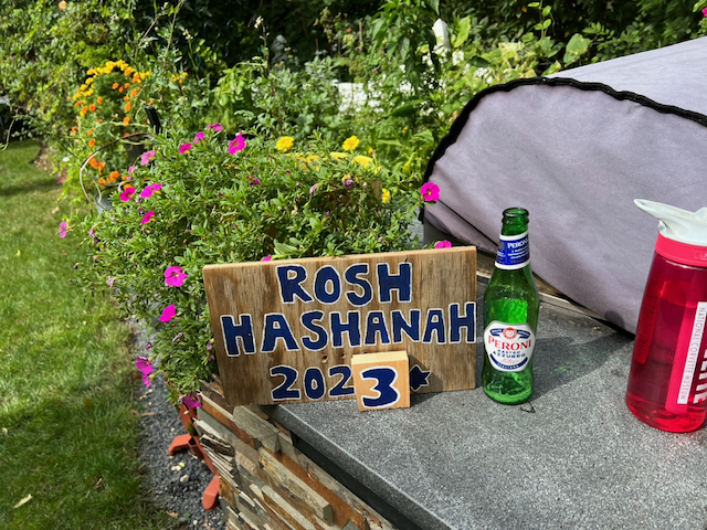 Rosh Hashanah 2023 sign